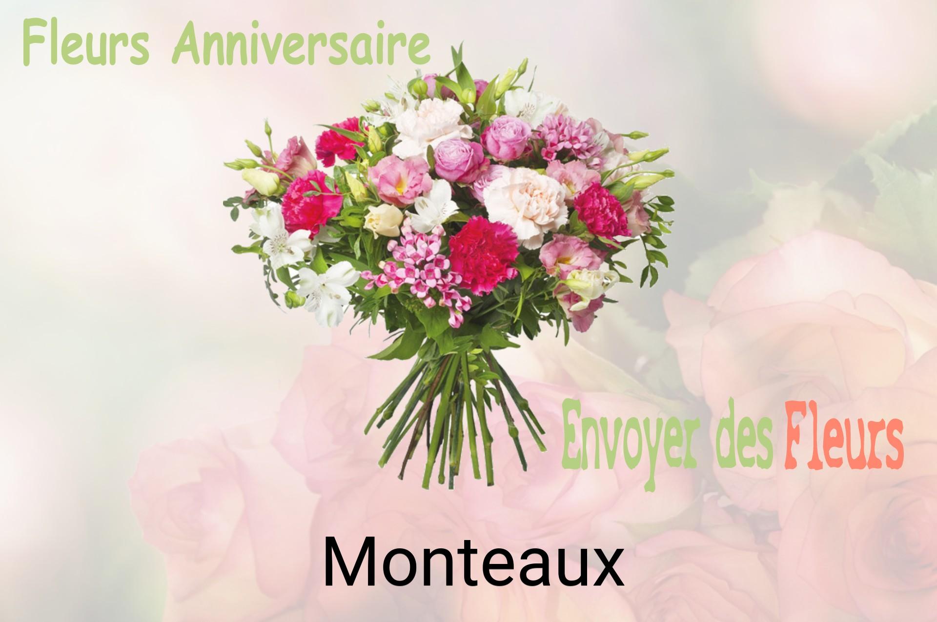 Bouquet de fleurs d’anniversaire livré à Monteaux