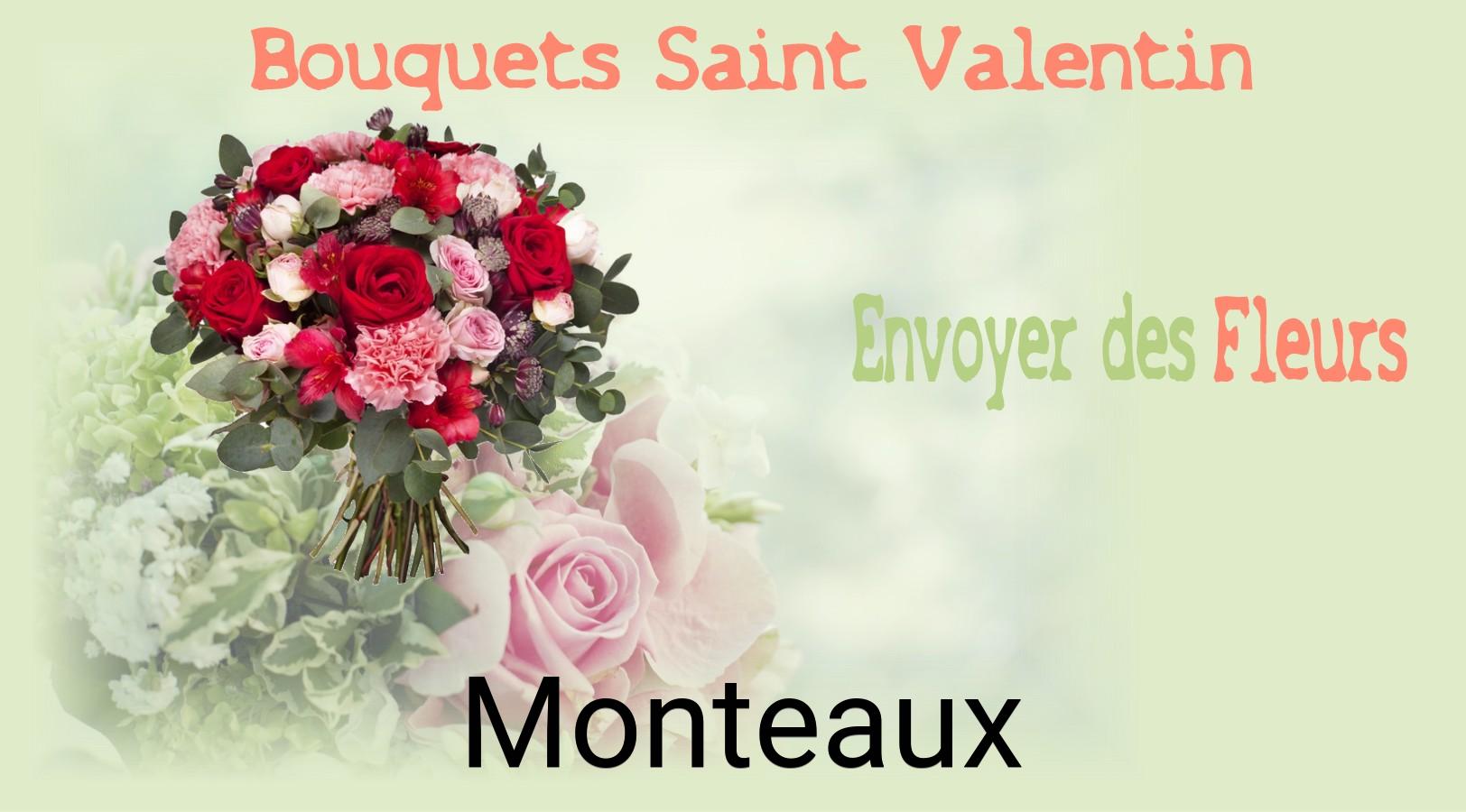 Roses de Saint-Valentin livrées à Monteaux